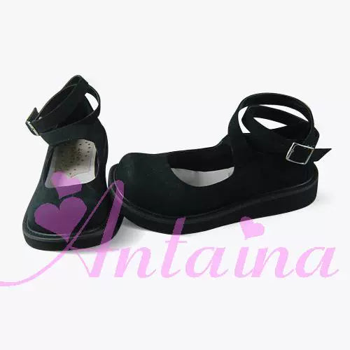 Antaina - Punk Lolita High Platforms Shoes Lolita Ankle Strap Shoes