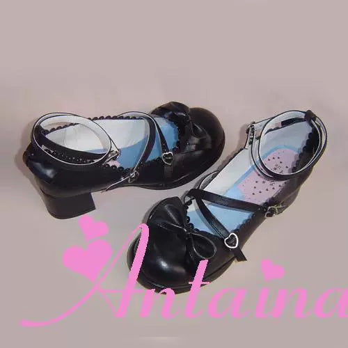Antaina - Sweet Chunky Heels Lolita Shoes Size 41-44