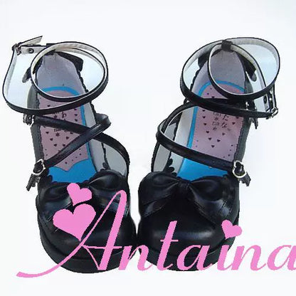 Antaina - Sweet Chunky Heels Lolita Shoes Size 41-44