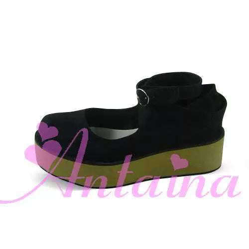 Antaina - Punk Lolita High Platforms Shoes Lolita Ankle Strap Shoes