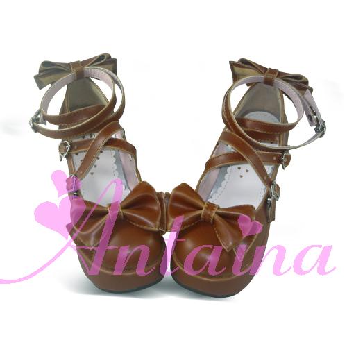 Antaina - Popular Japanese Lolita Bow Strap Multiple Colors