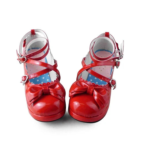Antaina - Sweet Chunky Heels Lolita Shoes Size 37-40