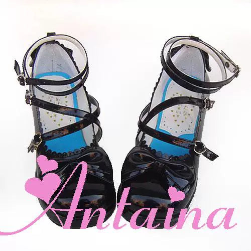 Antaina - Sweet Chunky Heels Lolita Shoes Size 41-44