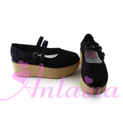 Antaina - Punk Lolita High Platforms Shoes Lolita Ankle Strap Shoes
