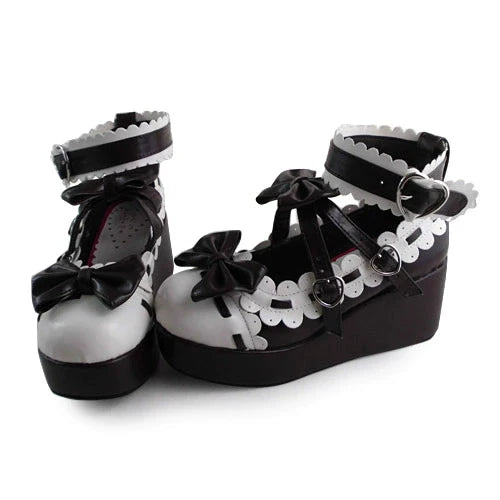 Antaina - Sweet Lolita Shoes Platform Shoes Multicolor