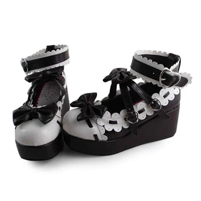 Antaina - Sweet Lolita Shoes Platform Shoes Multicolor
