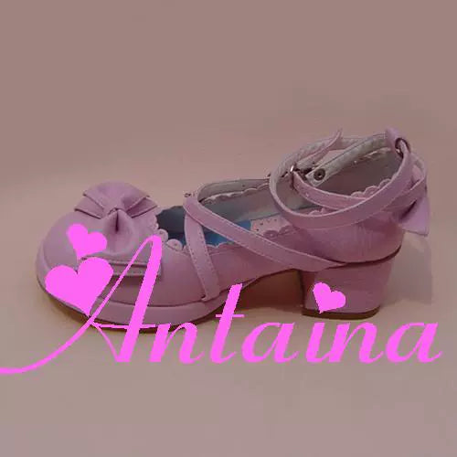 Antaina - Sweet Chunky Heels Lolita Shoes Size 37-40