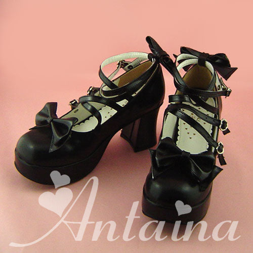 Antaina - Popular Japanese Lolita Bow Strap Multiple Colors