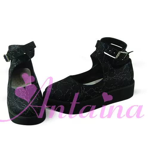 Antaina - Punk Lolita High Platforms Shoes Lolita Ankle Strap Shoes