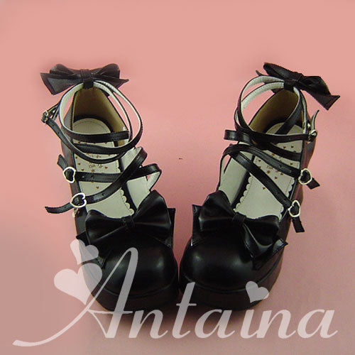 Antaina - Popular Japanese Lolita Bow Strap Multiple Colors
