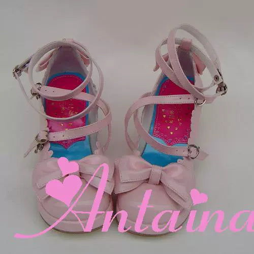 Antaina - Sweet Chunky Heels Lolita Shoes Size 37-40