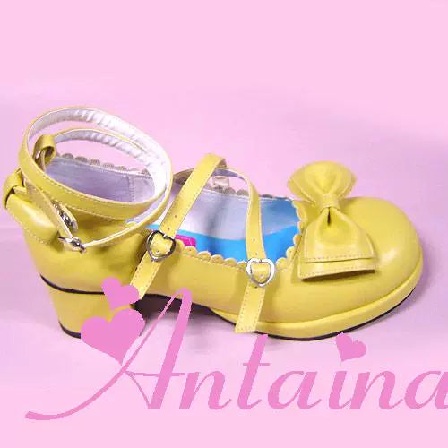 Antaina - Sweet Chunky Heels Lolita Shoes Size 37-40