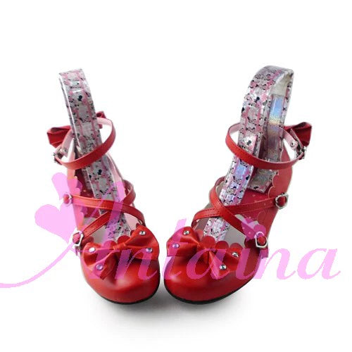 Antaina - Lolita Tea Party Heels Shoes Size 37-40