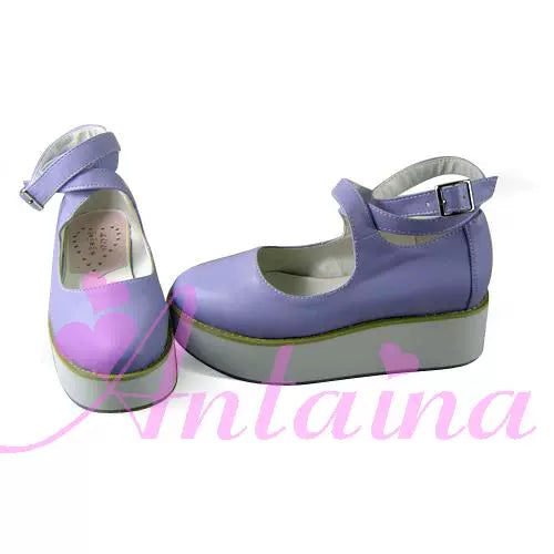 Antaina - Punk Lolita High Platforms Shoes Lolita Ankle Strap Shoes