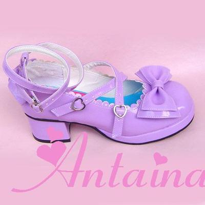 Antaina - Sweet Chunky Heels Lolita Shoes Size 31-36