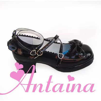 Antaina - Sweet Chunky Heels Lolita Shoes Size 37-40
