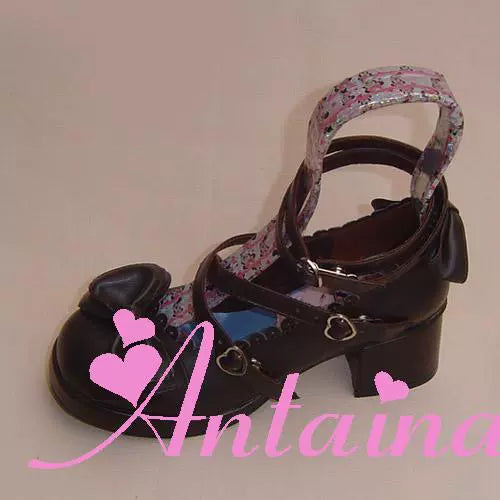 Antaina - Sweet Chunky Heels Lolita Shoes Size 37-40