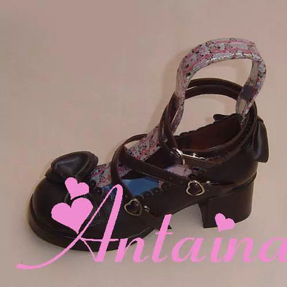Antaina - Sweet Chunky Heels Lolita Shoes Size 37-40