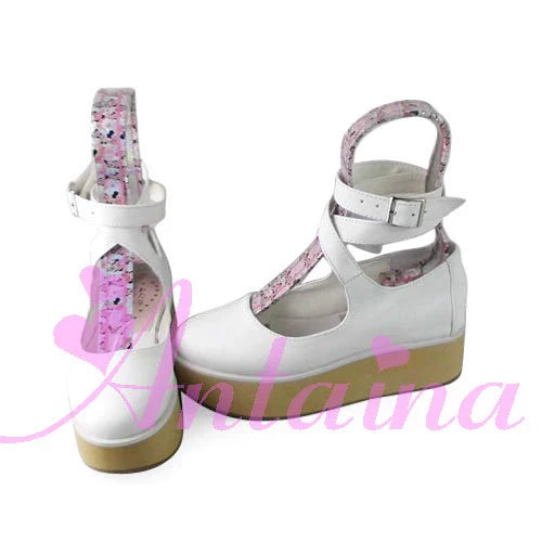 Antaina - Punk Lolita High Platforms Shoes Lolita Ankle Strap Shoes