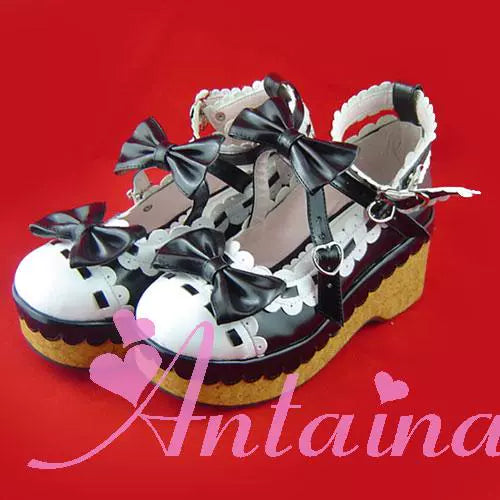 Antaina - Sweet Lolita Shoes Platform Shoes Multicolor