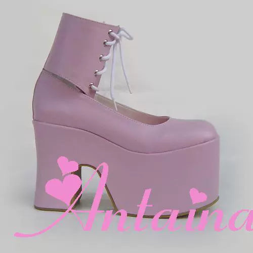 Antaina - Customized British Style High Platform Shoes
