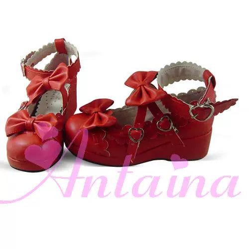 Antaina - Sweet Lolita Shoes Platform Shoes Multicolor