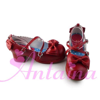 Antaina - Sweet Chunky Heels Lolita Shoes Size 37-40