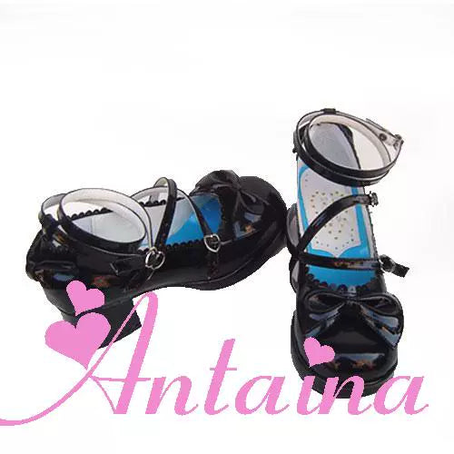Antaina - Sweet Chunky Heels Lolita Shoes Size 41-44