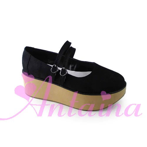 Antaina - Punk Lolita High Platforms Shoes Lolita Ankle Strap Shoes