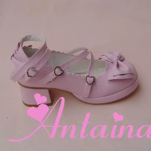Antaina - Sweet Chunky Heels Lolita Shoes Size 37-40
