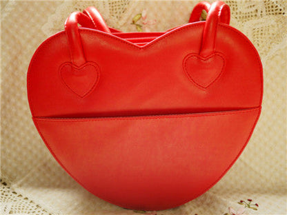 Loris - Satin Bridge - Heart-shape Lolita Bag
