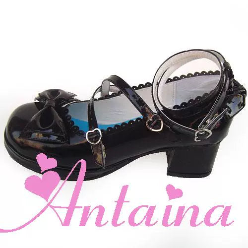 Antaina - Sweet Chunky Heels Lolita Shoes Size 37-40