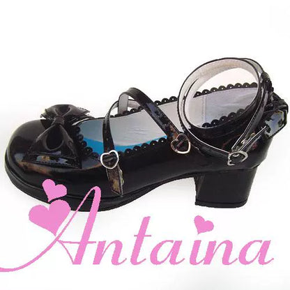 Antaina - Sweet Chunky Heels Lolita Shoes Size 37-40