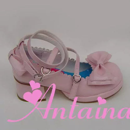 Antaina - Sweet Chunky Heels Lolita Shoes Size 37-40