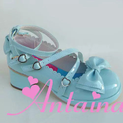 Antaina - Sweet Chunky Heels Lolita Shoes Size 37-40