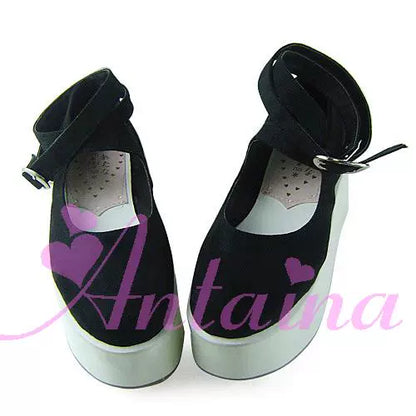 Antaina - Punk Lolita High Platforms Shoes Lolita Ankle Strap Shoes