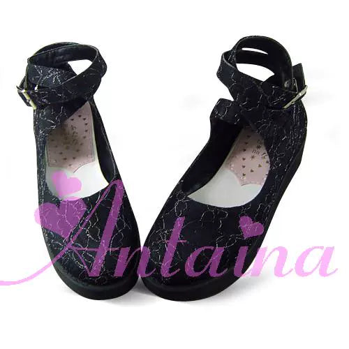 Antaina - Punk Lolita High Platforms Shoes Lolita Ankle Strap Shoes