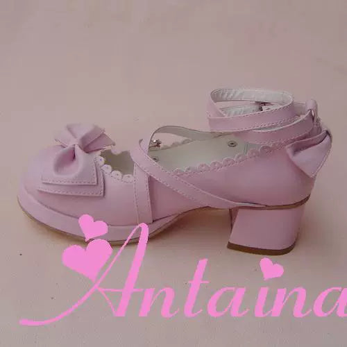Antaina - Sweet Chunky Heels Lolita Shoes Size 37-40