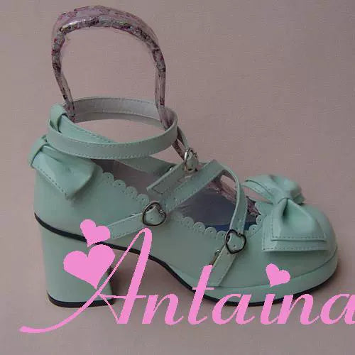 Antaina - Sweet Chunky Heels Lolita Shoes Size 41-44