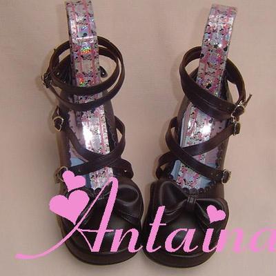 Antaina - Sweet Chunky Heels Lolita Shoes Size 37-40