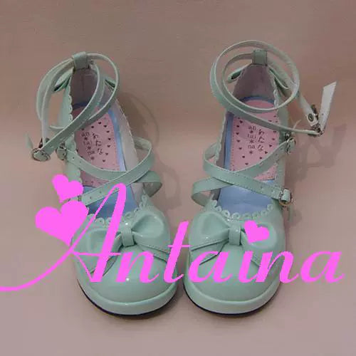 Antaina - Sweet Chunky Heels Lolita Shoes Size 37-40