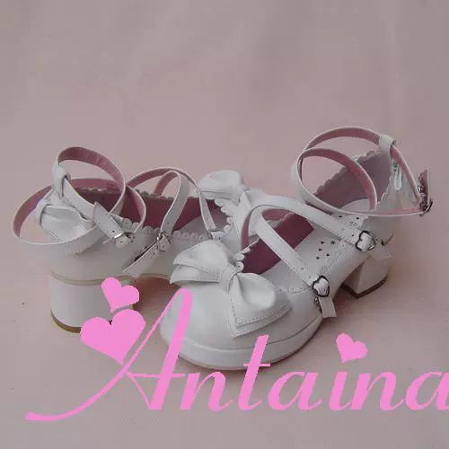 Antaina - Sweet Chunky Heels Lolita Shoes Size 37-40
