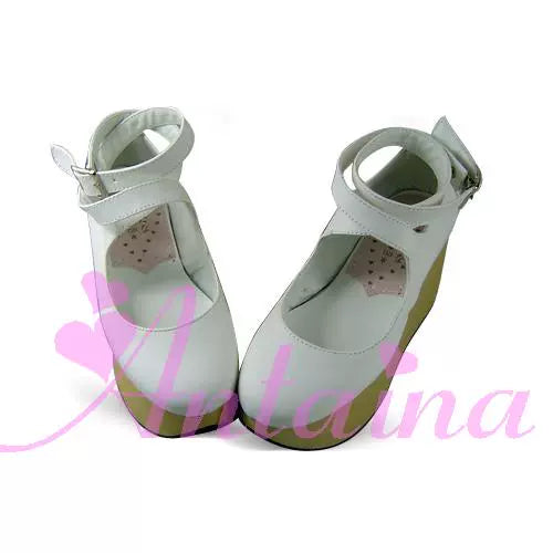 Antaina - Punk Lolita High Platforms Shoes Lolita Ankle Strap Shoes
