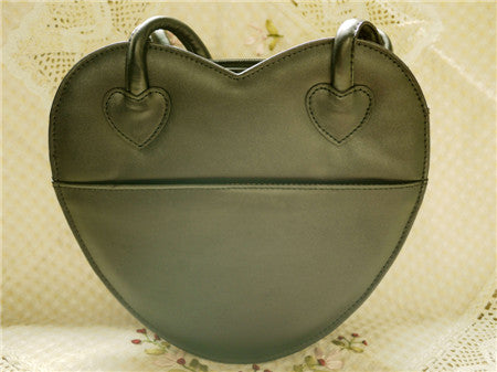 Loris - Satin Bridge - Heart-shape Lolita Bag
