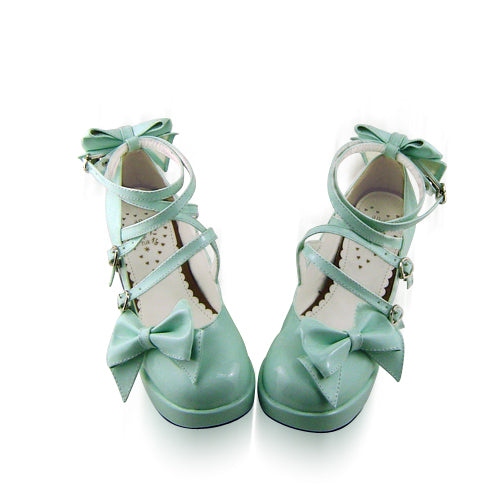 Antaina - Popular Japanese Lolita Bow Strap Multiple Colors