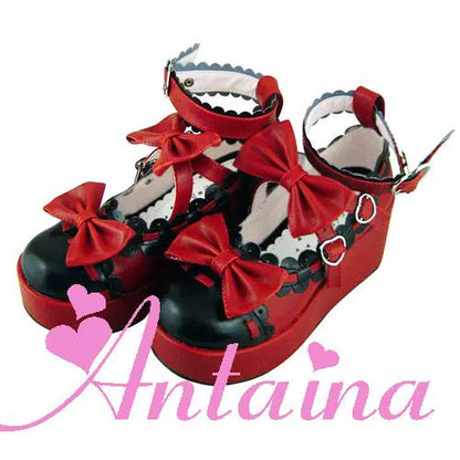 Antaina - Sweet Lolita Shoes Platform Shoes Multicolor