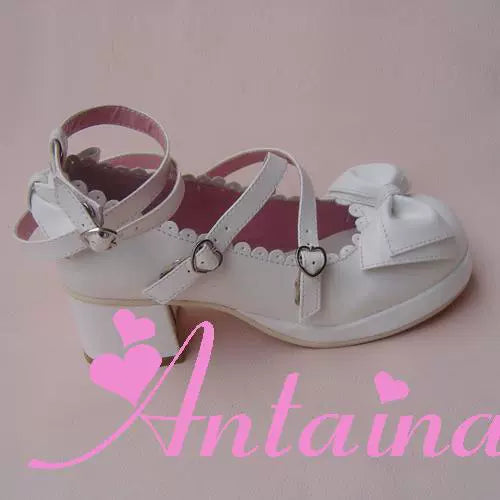 Antaina - Sweet Chunky Heels Lolita Shoes Size 37-40