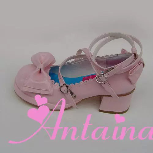 Antaina - Sweet Chunky Heels Lolita Shoes Size 41-44