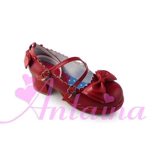 Antaina - Sweet Chunky Heels Lolita Shoes Size 37-40