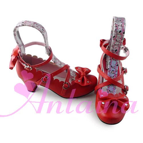 Antaina - Lolita Tea Party Heels Shoes Size 37-40